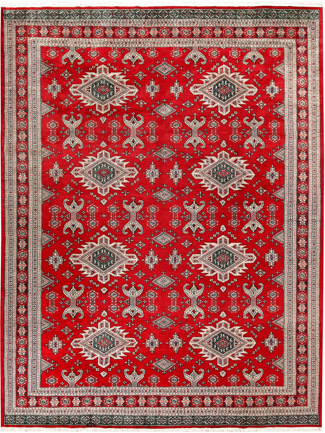 Firebrick Caucasian 8' 1 x 10' 6 - No. 58486 - ALRUG Rug Store