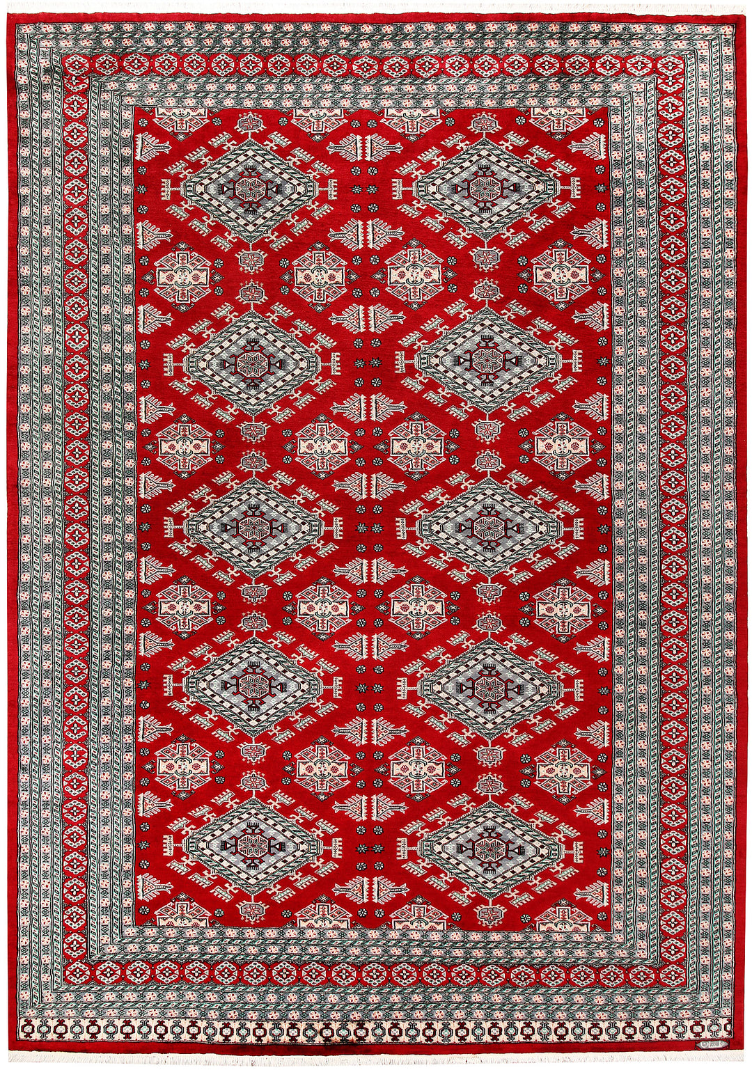 Firebrick Caucasian 8' 2 x 11' 6 - No. 58487 - ALRUG Rug Store