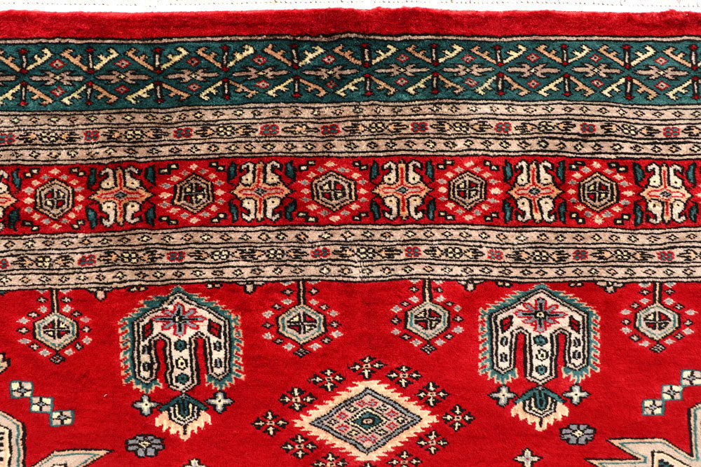 Firebrick Caucasian 7' 11 x 10' 8 - No. 58488 - ALRUG Rug Store