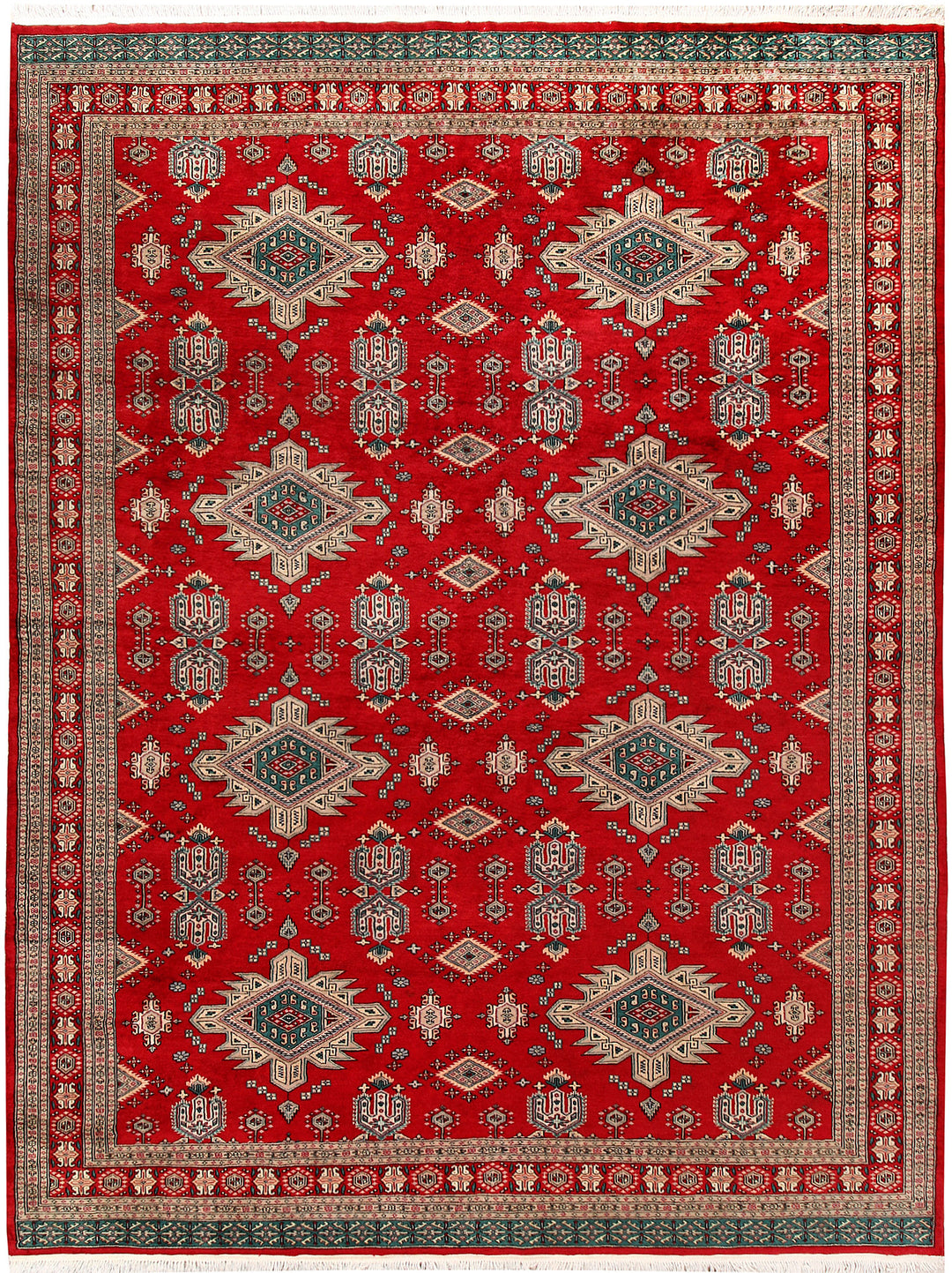 Firebrick Caucasian 8' 1 x 10' 8 - No. 58490 - ALRUG Rug Store