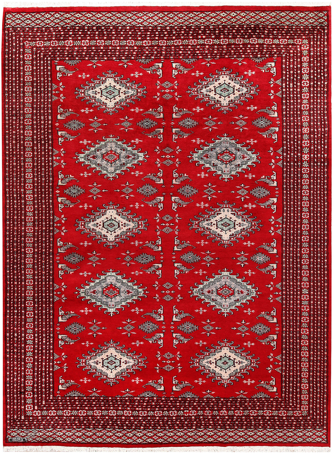 Firebrick Caucasian 8' x 10' 9 - No. 58491 - ALRUG Rug Store