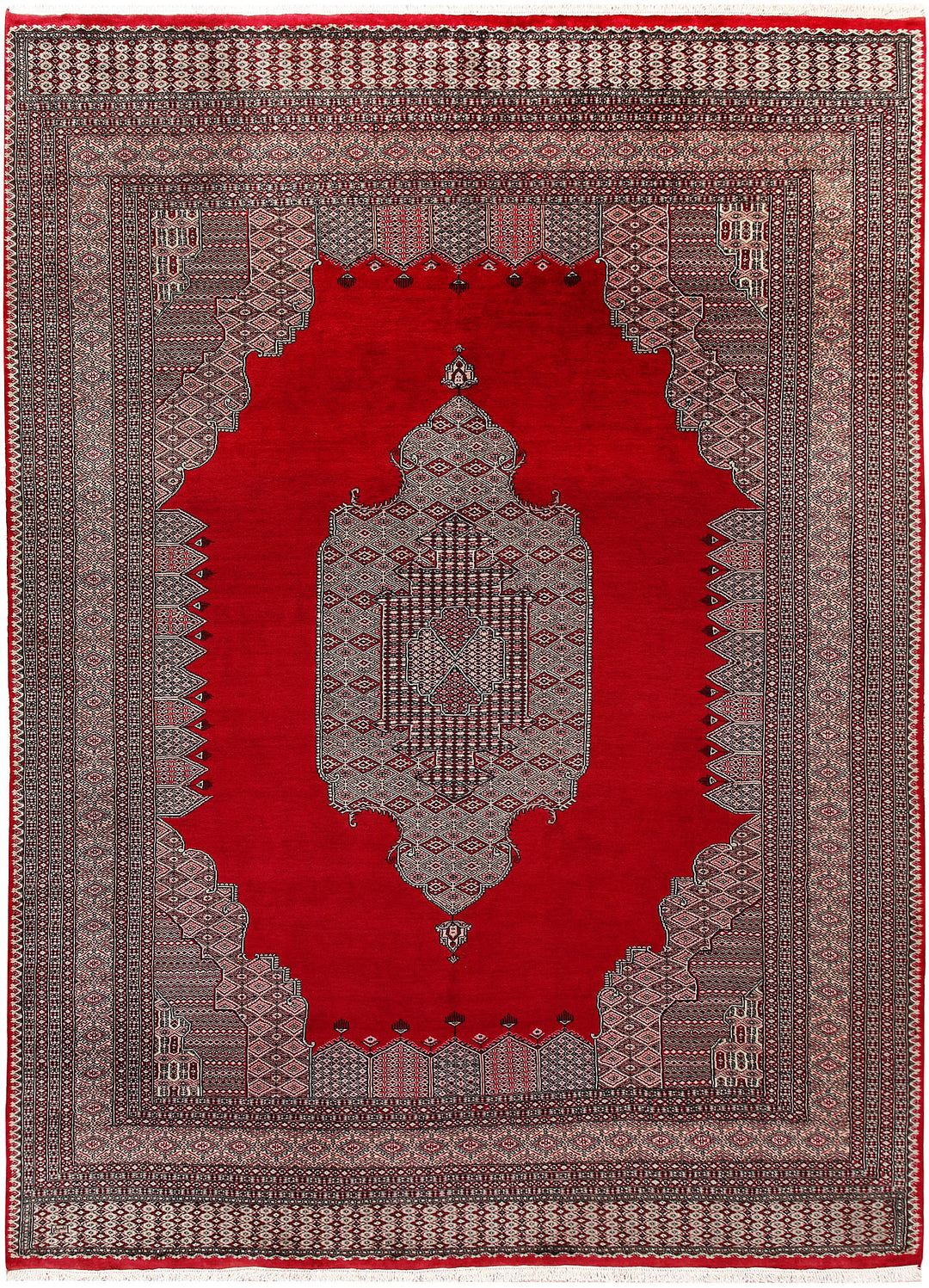Firebrick Caucasian 8' 1 x 11' 1 - No. 58493 - ALRUG Rug Store