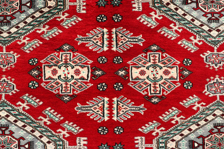 Firebrick Caucasian 8' 2 x 11' 10 - No. 58494 - ALRUG Rug Store