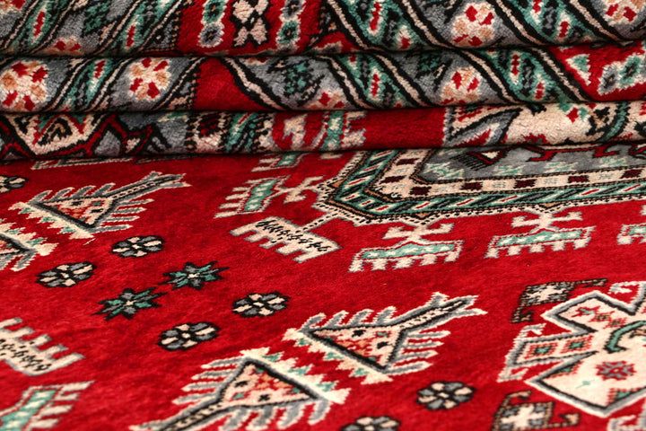 Firebrick Caucasian 8' 2 x 11' 10 - No. 58494 - ALRUG Rug Store