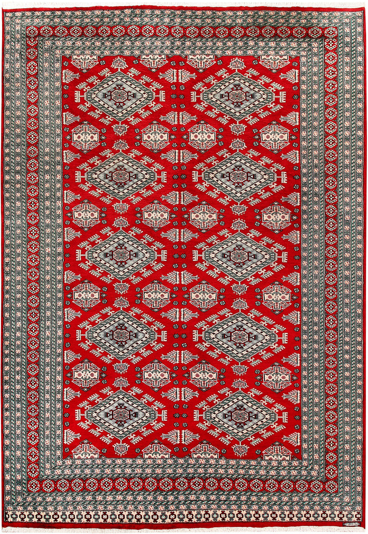 Firebrick Caucasian 8' 2 x 11' 10 - No. 58494 - ALRUG Rug Store