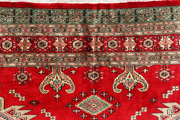 Red Caucasian 8' x 10' 1 - No. 58497 - ALRUG Rug Store