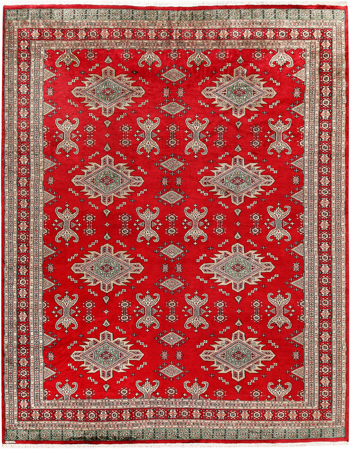 Red Caucasian 8' x 10' 1 - No. 58497 - ALRUG Rug Store