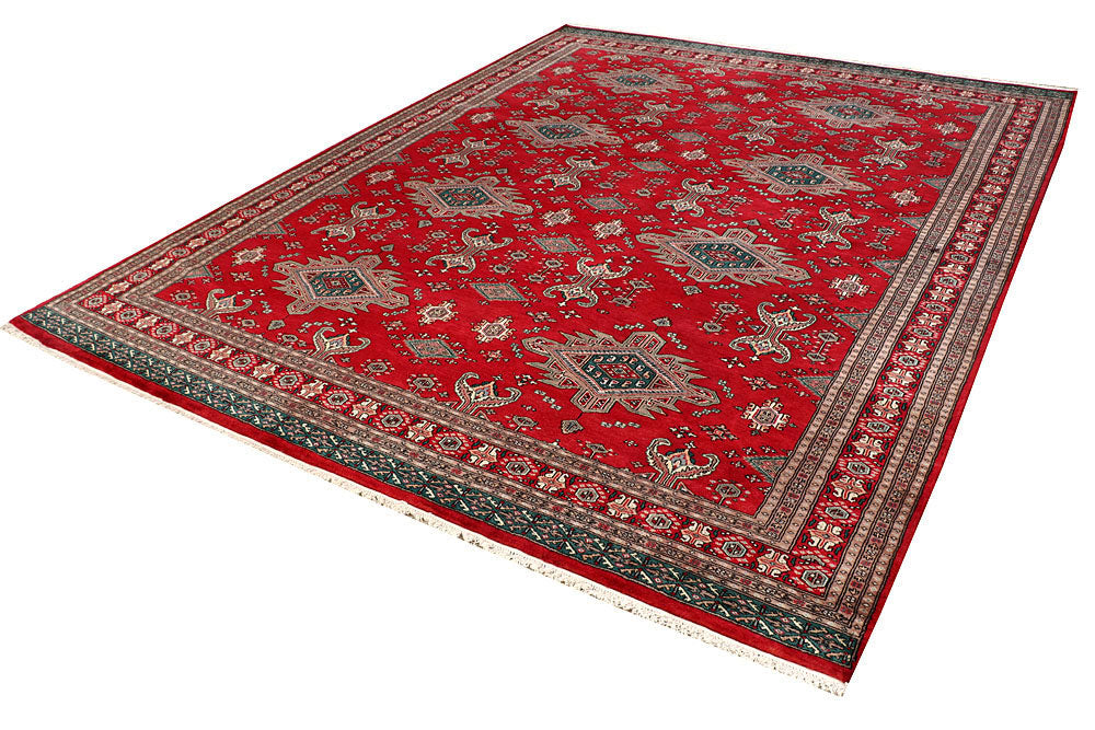Red Caucasian 8' 2 x 10' 4 - No. 58498 - ALRUG Rug Store