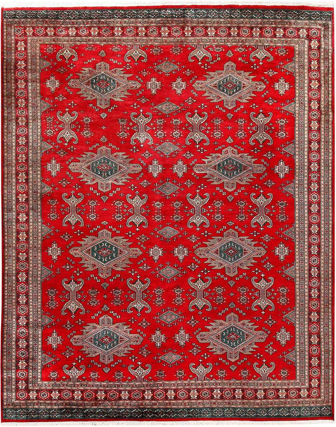 Red Caucasian 8' 2 x 10' 4 - No. 58498 - ALRUG Rug Store