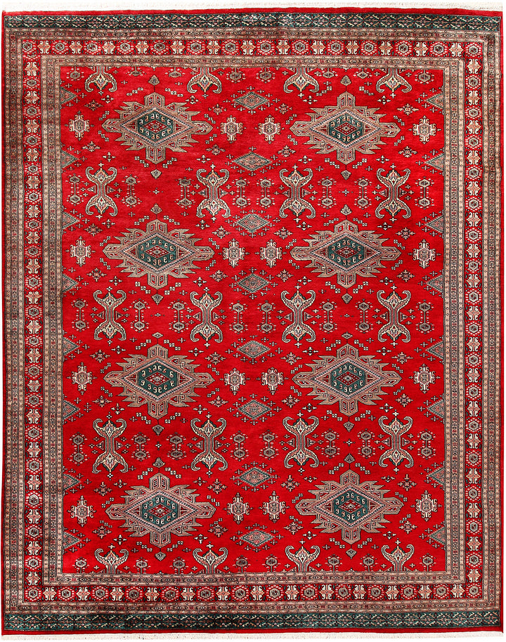 Red Caucasian 8' 2 x 10' 4 - No. 58498 - ALRUG Rug Store