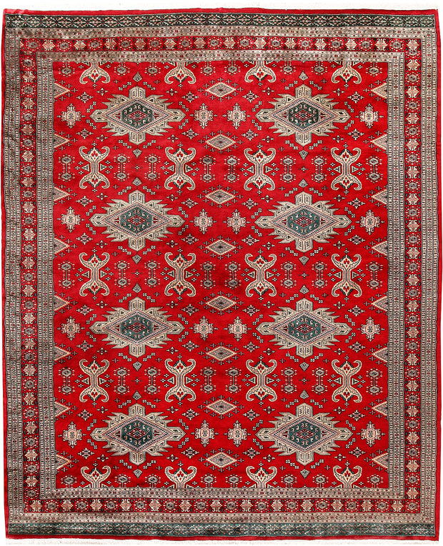 Red Caucasian 8' x 9' 9 - No. 58499 - ALRUG Rug Store