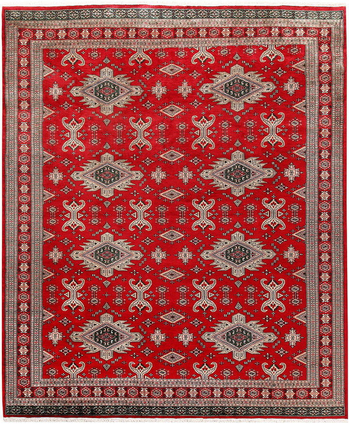 Firebrick Caucasian 8' 1 x 9' 8 - No. 58504 - ALRUG Rug Store