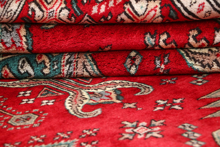 Firebrick Caucasian 8' 2 x 10' 3 - No. 58506 - ALRUG Rug Store