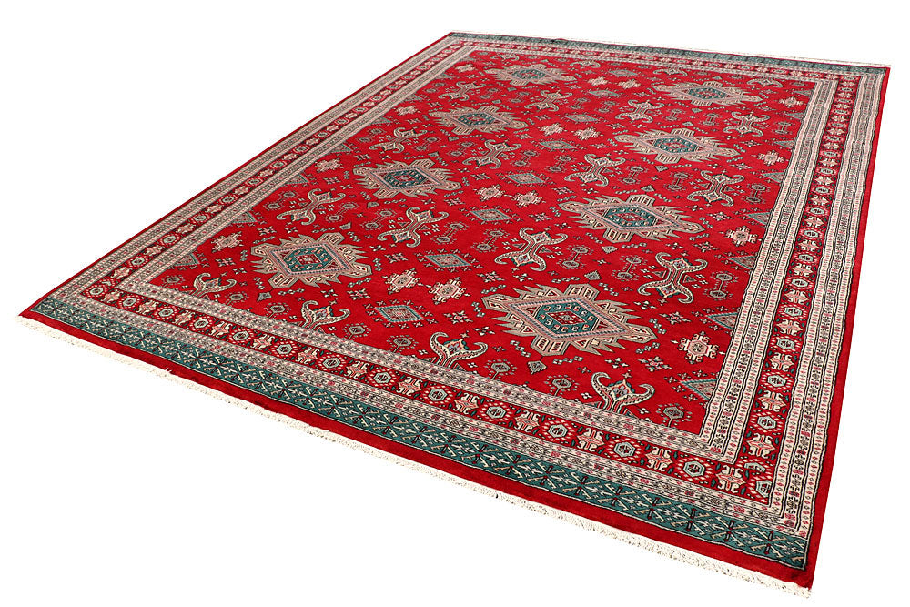 Firebrick Caucasian 8' 2 x 10' 3 - No. 58506 - ALRUG Rug Store