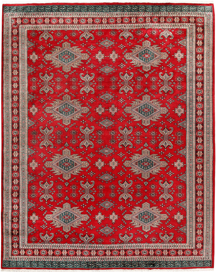 Firebrick Caucasian 8' 2 x 10' 3 - No. 58506 - ALRUG Rug Store