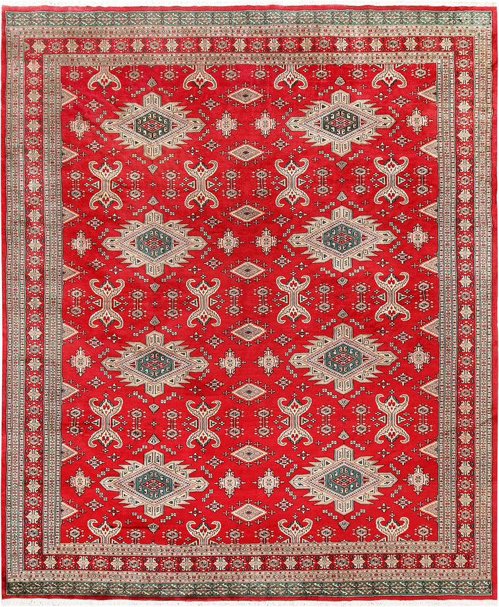 Red Caucasian 8' 1 x 9' 9 - No. 58509 - ALRUG Rug Store