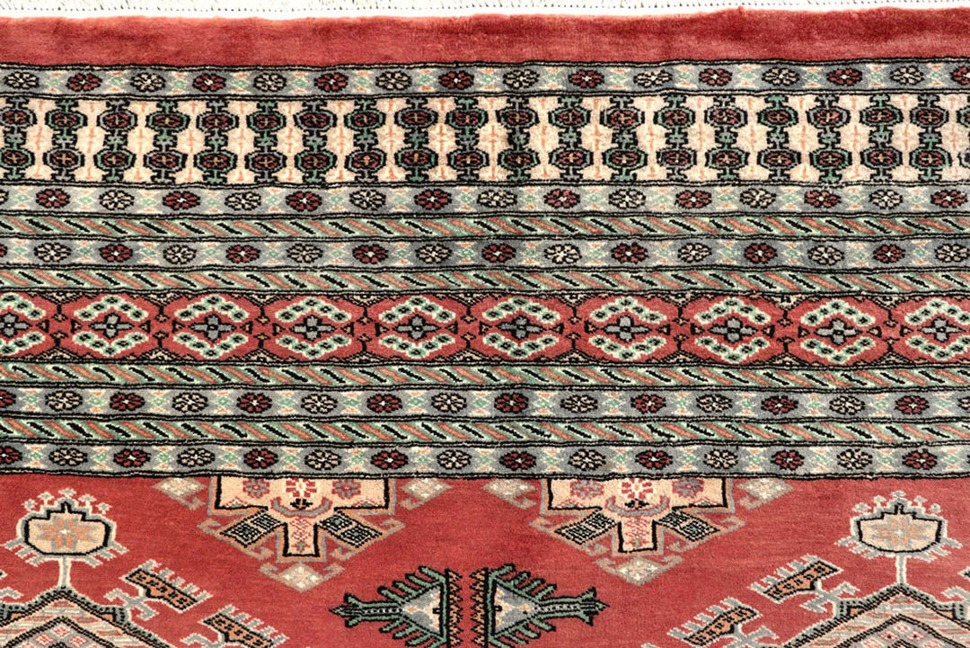 Indian Red Caucasian 8'  1" x 10'  11" - No. QA25033