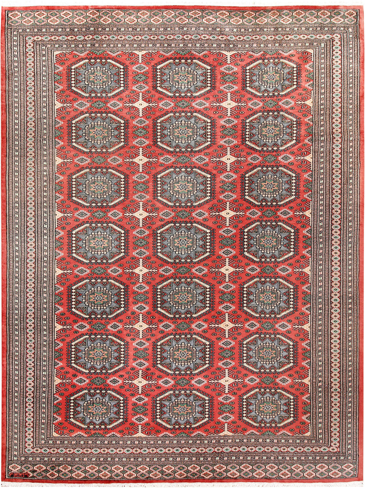 Indian Red Caucasian 8' 4 x 11' - No. 58511 - ALRUG Rug Store