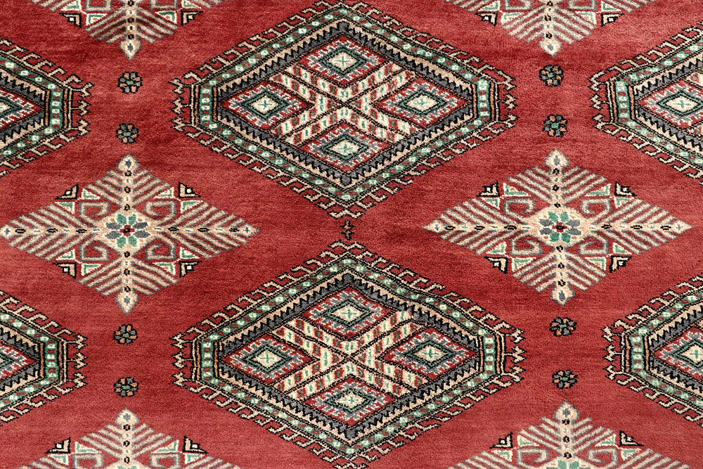 Indian Red Caucasian 8' 3 x 10' 9 - No. 58512 - ALRUG Rug Store