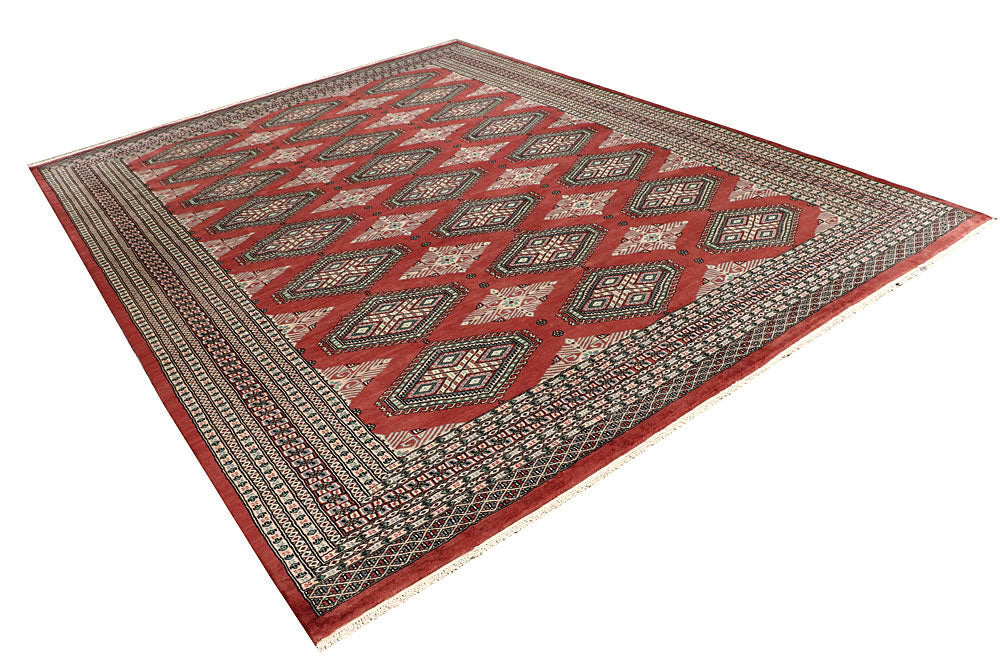 Indian Red Caucasian 8' 3 x 10' 9 - No. 58512 - ALRUG Rug Store