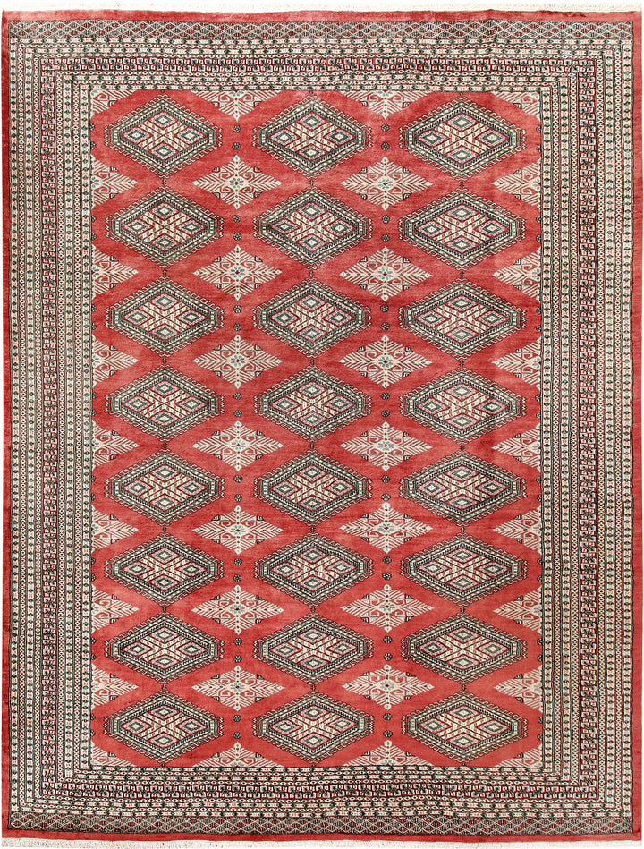 Indian Red Caucasian 8' 3 x 10' 9 - No. 58512 - ALRUG Rug Store