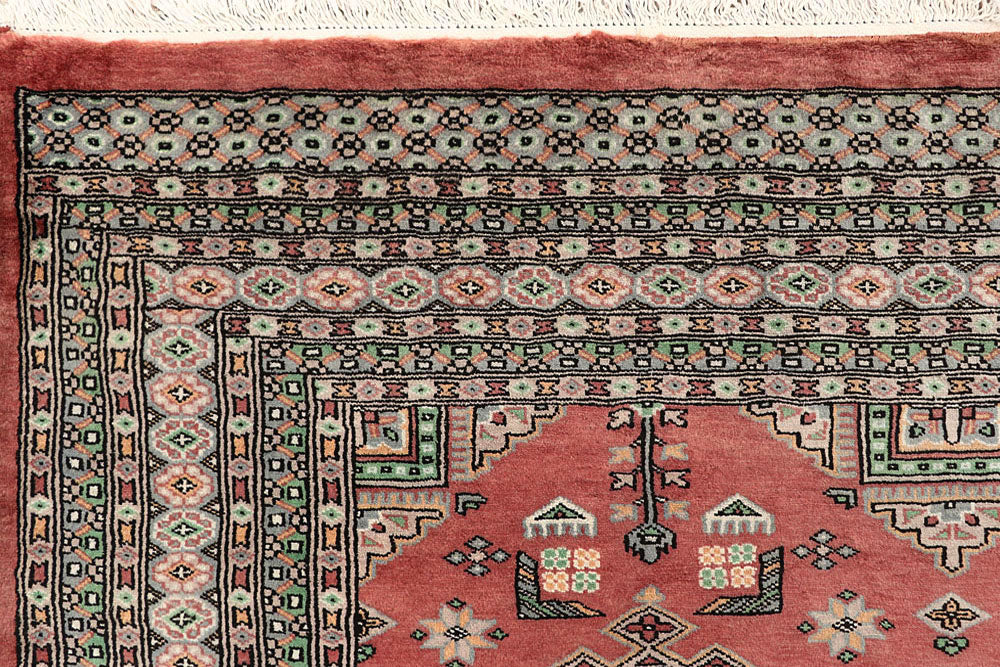 Indian Red Caucasian 8' 3 x 10' 10 - No. 58514 - ALRUG Rug Store