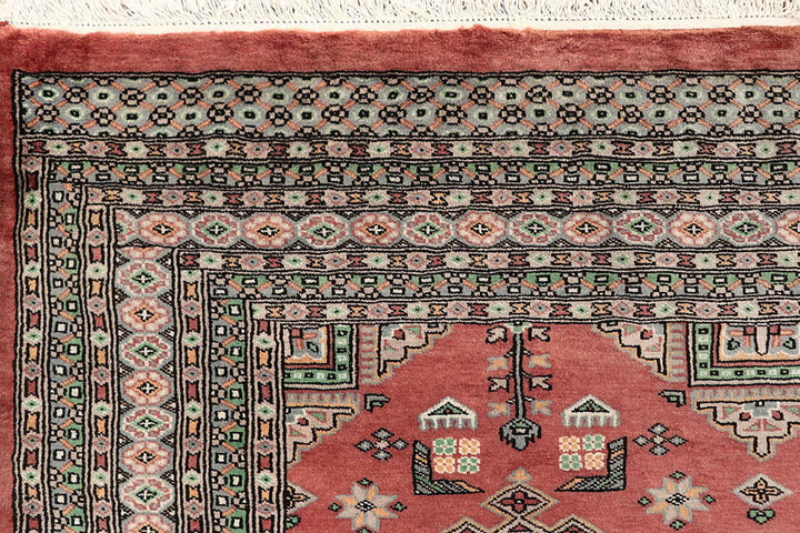 Indian Red Caucasian 8' 3 x 10' 10 - No. 58514 - ALRUG Rug Store