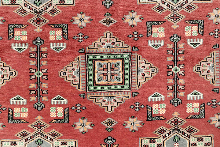 Indian Red Caucasian 8' 3 x 10' 10 - No. 58514 - ALRUG Rug Store
