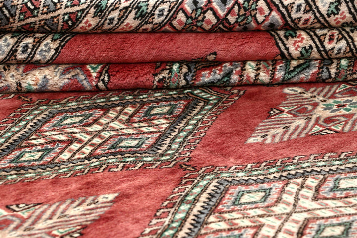 Indian Red Caucasian 8' 4 x 10' 10 - No. 58515 - ALRUG Rug Store
