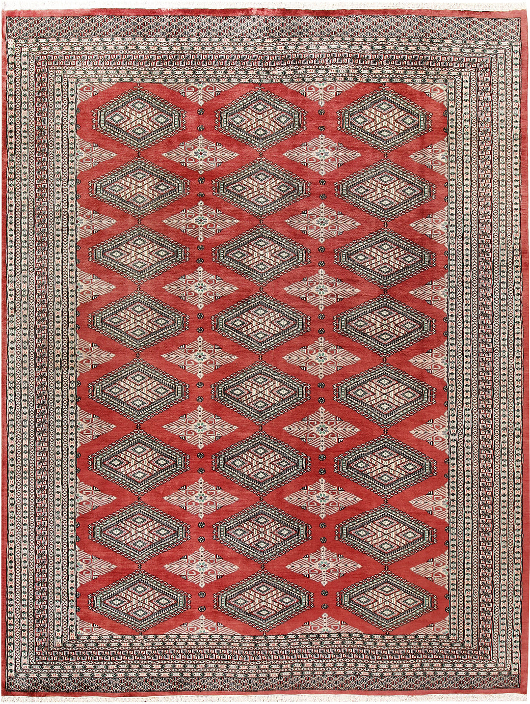 Indian Red Caucasian 8' 4 x 10' 10 - No. 58515 - ALRUG Rug Store