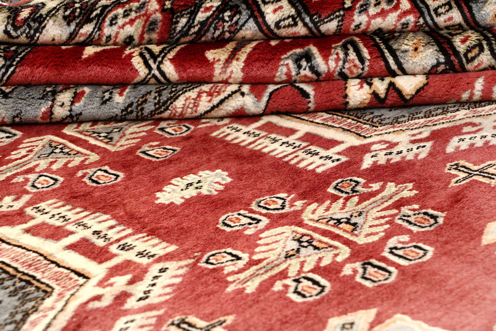 Firebrick Caucasian 8' 1 x 11' 8 - No. 58516 - ALRUG Rug Store