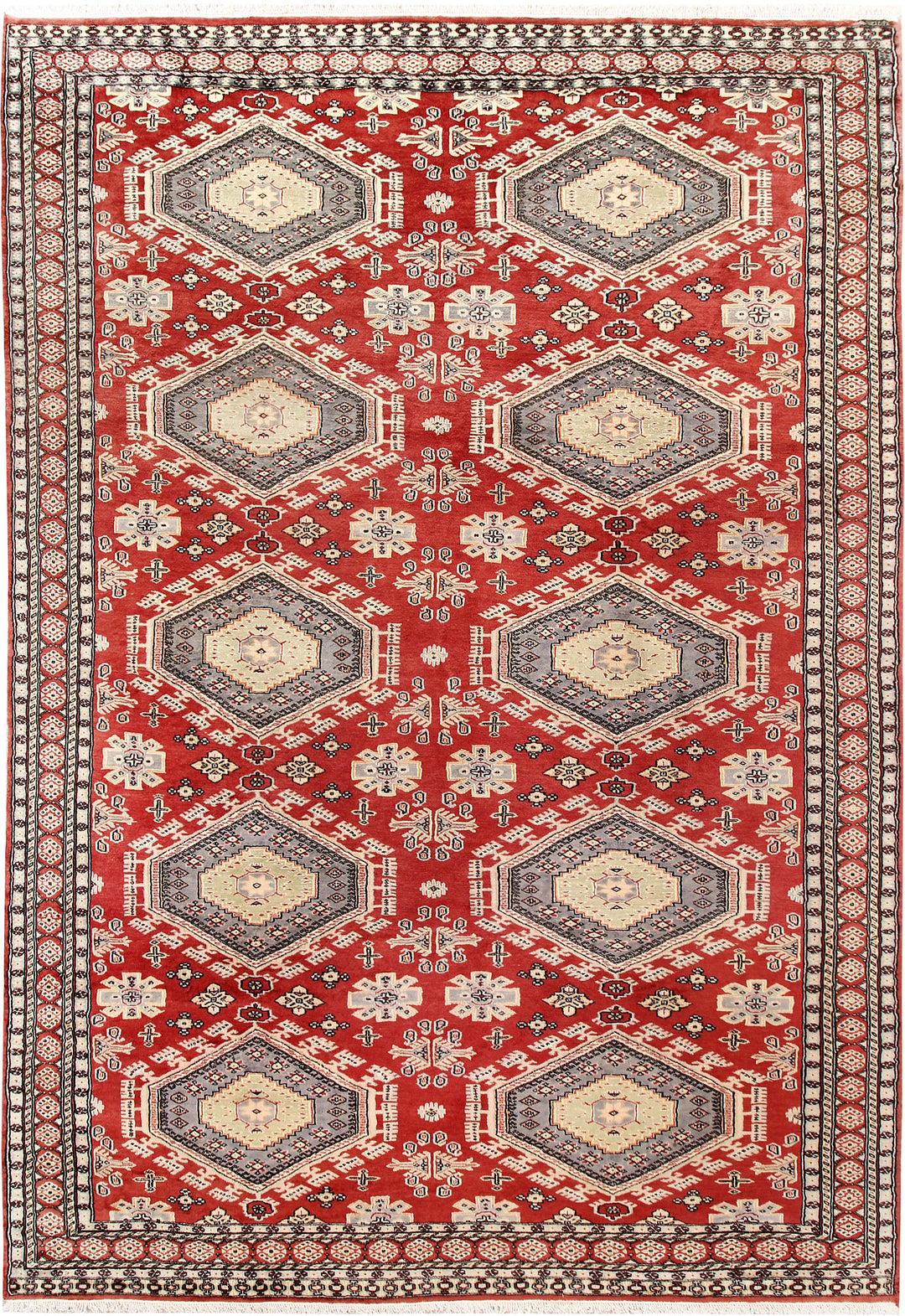 Firebrick Caucasian 8' 1 x 11' 8 - No. 58516 - ALRUG Rug Store