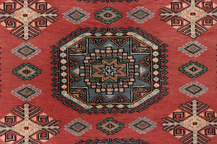 Indian Red Caucasian 8' x 11' 3 - No. 58517 - ALRUG Rug Store