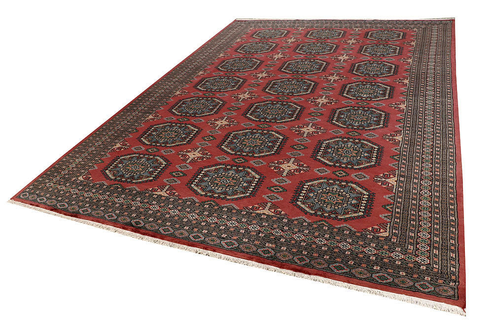Indian Red Caucasian 8' x 11' 3 - No. 58517 - ALRUG Rug Store