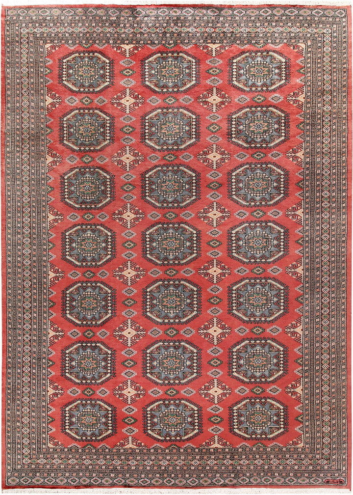 Indian Red Caucasian 8' x 11' 3 - No. 58517 - ALRUG Rug Store