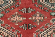 Indian Red Caucasian 8' 1 x 11' 3 - No. 58518 - ALRUG Rug Store