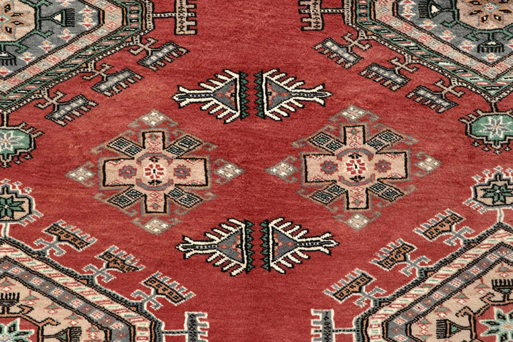Indian Red Caucasian 8'  1" x 11'  3" - No. QA21182