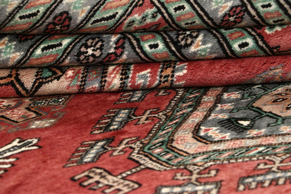 Indian Red Caucasian 8' 1 x 11' 3 - No. 58518 - ALRUG Rug Store