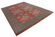 Indian Red Caucasian 8' 1 x 11' 3 - No. 58518 - ALRUG Rug Store