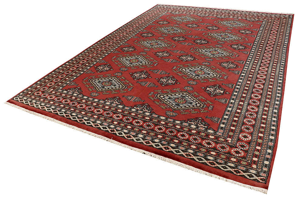 Indian Red Caucasian 8' x 11' 4 - No. 58519 - ALRUG Rug Store