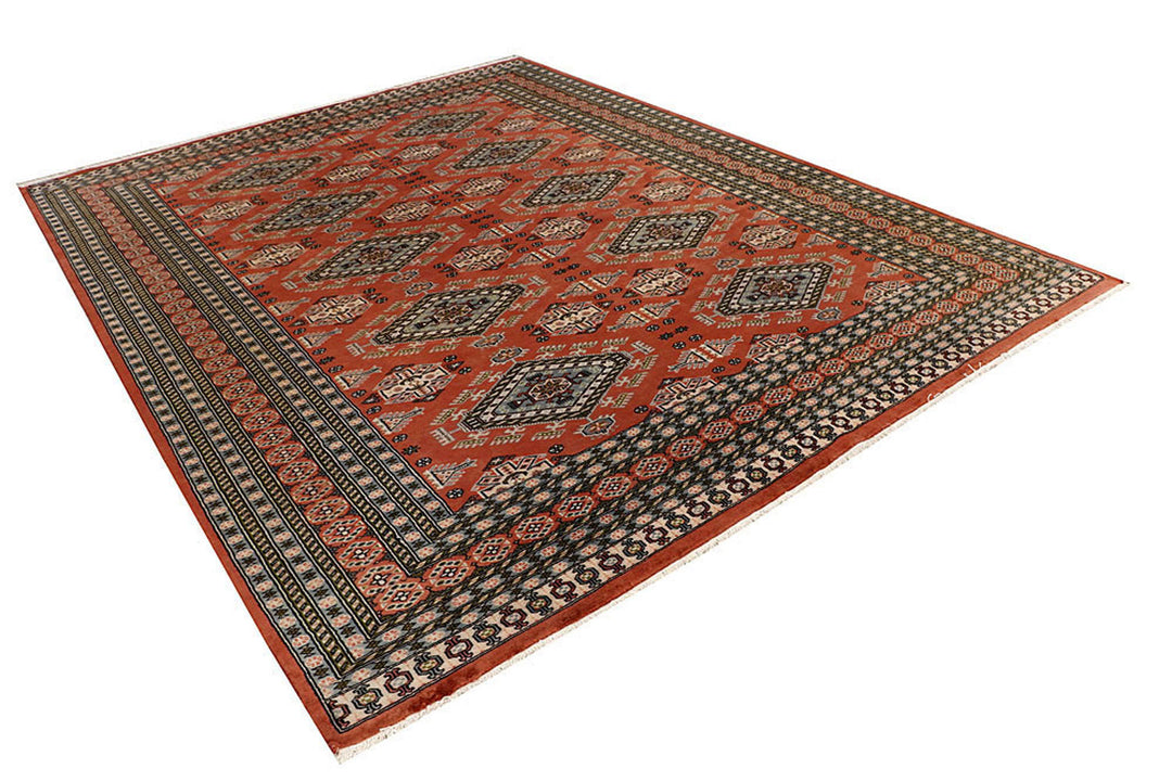 Dark Salmon Caucasian 8'  1" x 10'  9" - No. QA66354