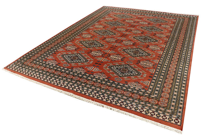 Dark Salmon Caucasian 8' 1 x 10' 9 - No. 58520 - ALRUG Rug Store