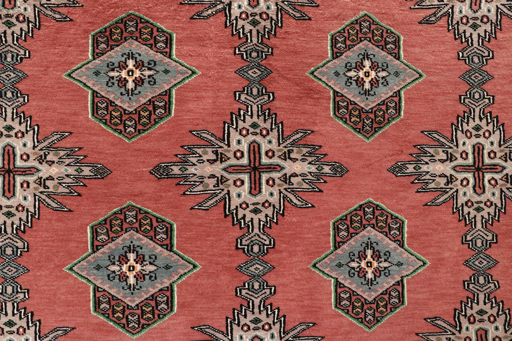 Salmon Caucasian 8' x 11' 5 - No. 58521 - ALRUG Rug Store