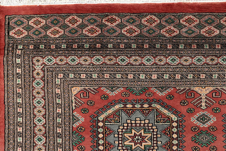 Indian Red Caucasian 8' 2 x 11' 8 - No. 58522 - ALRUG Rug Store