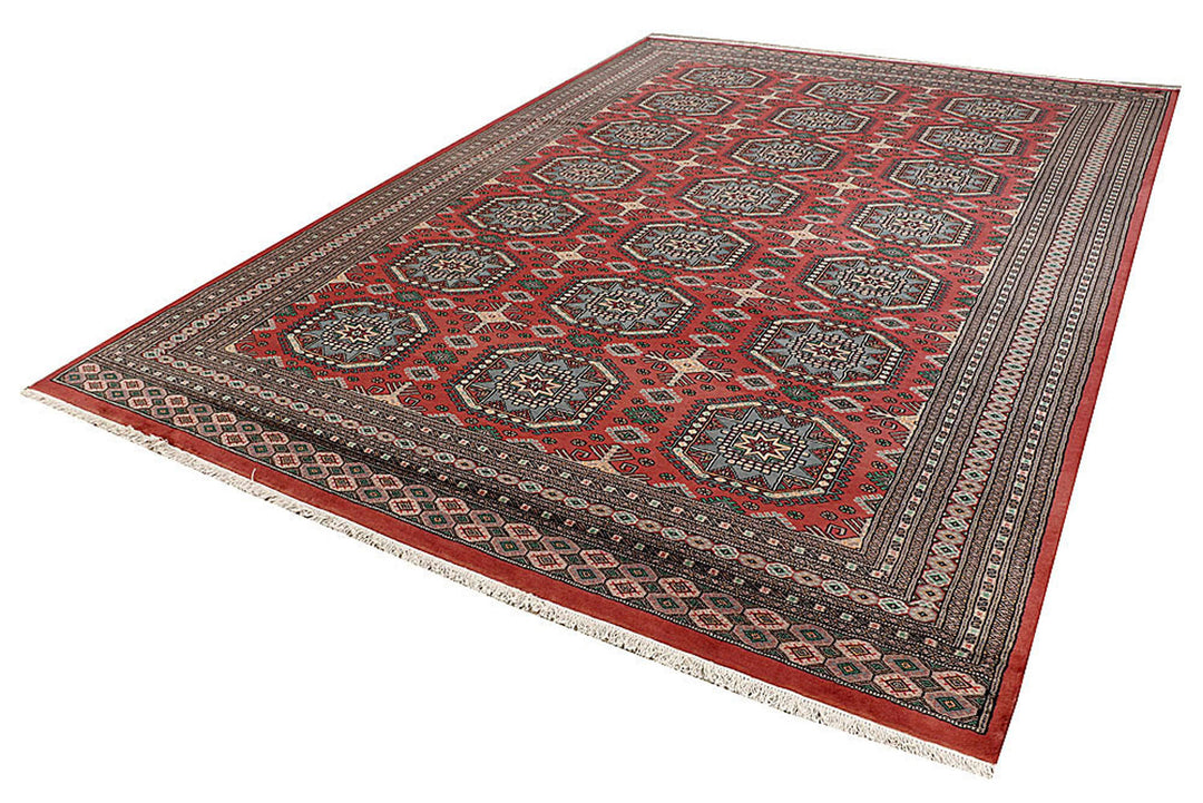 Indian Red Caucasian 8'  2" x 11'  8" - No. QA57451