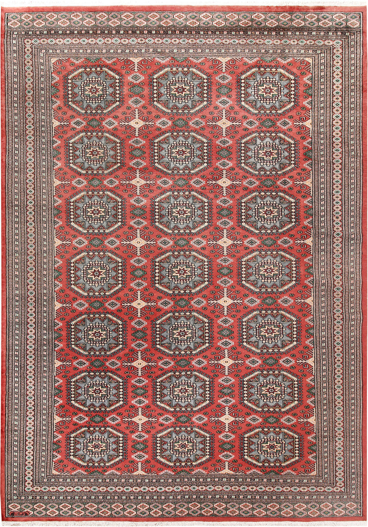 Indian Red Caucasian 8' 2 x 11' 8 - No. 58522 - ALRUG Rug Store