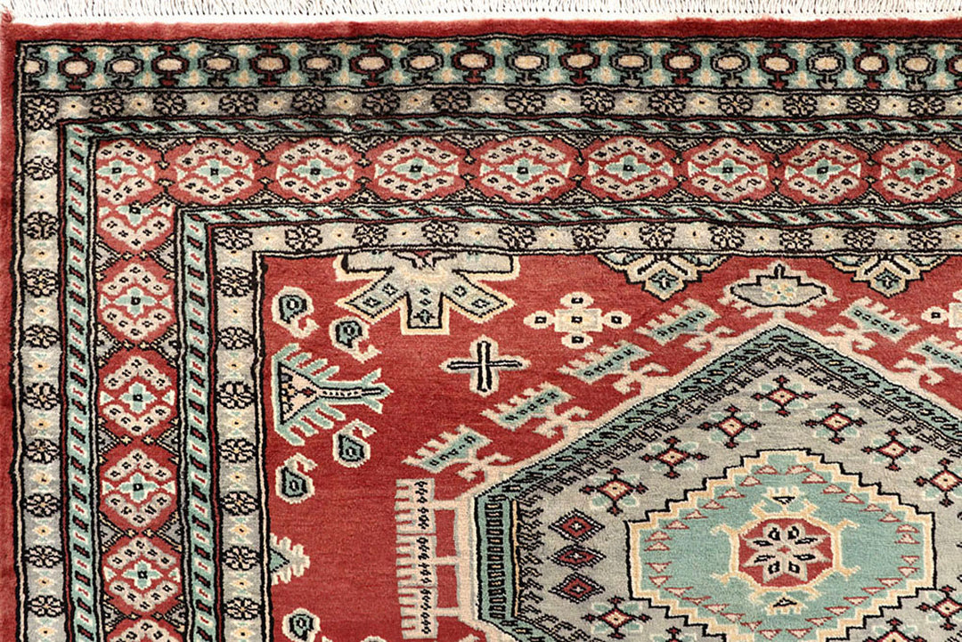 Indian Red Caucasian 8'  2" x 11'  4" - No. QA30259
