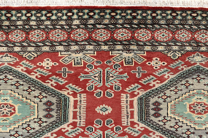 Indian Red Caucasian 8' 2 x 11' 4 - No. 58523 - ALRUG Rug Store