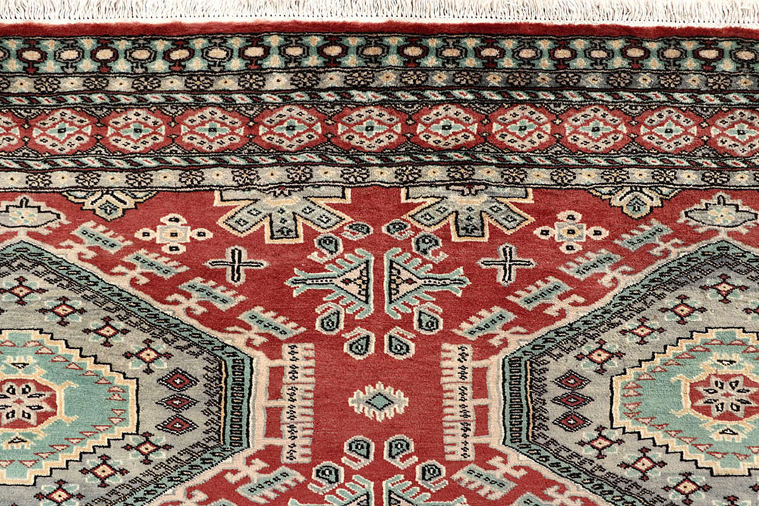 Indian Red Caucasian 8'  2" x 11'  4" - No. QA30259