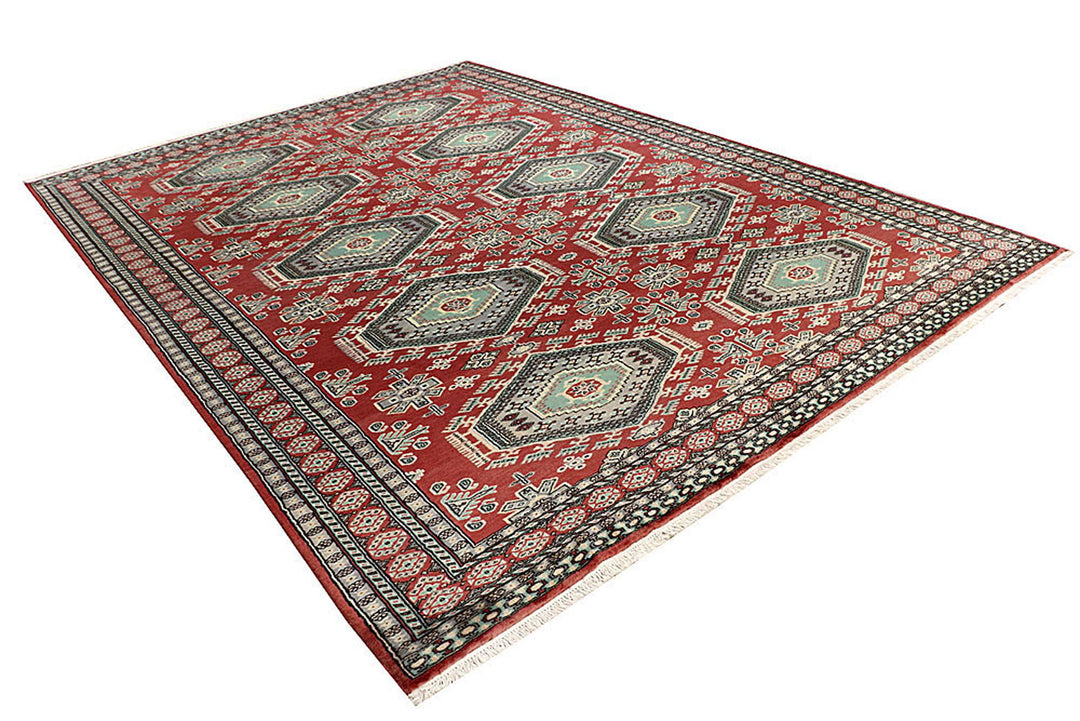 Indian Red Caucasian 8'  2" x 11'  4" - No. QA30259
